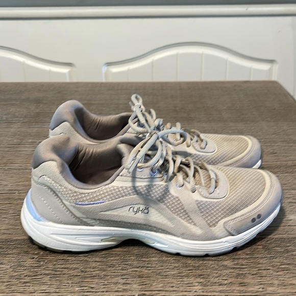 Ryka Shoes - Ryka Sky Walk Fit Shoes Lace Up Memory Foam Sneakers Comfort Grey Size 6.5